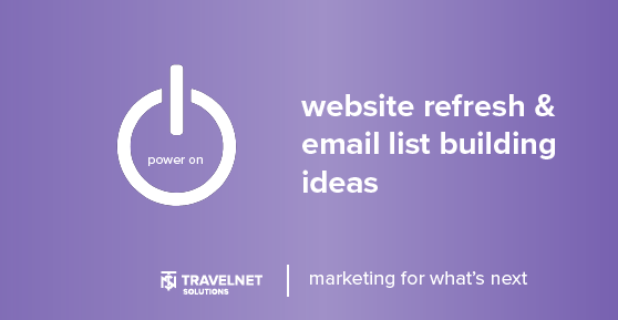 Power On Series: Website Refresh and Email List Building Ideas