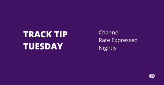 Channel Rate Expressed Nightly