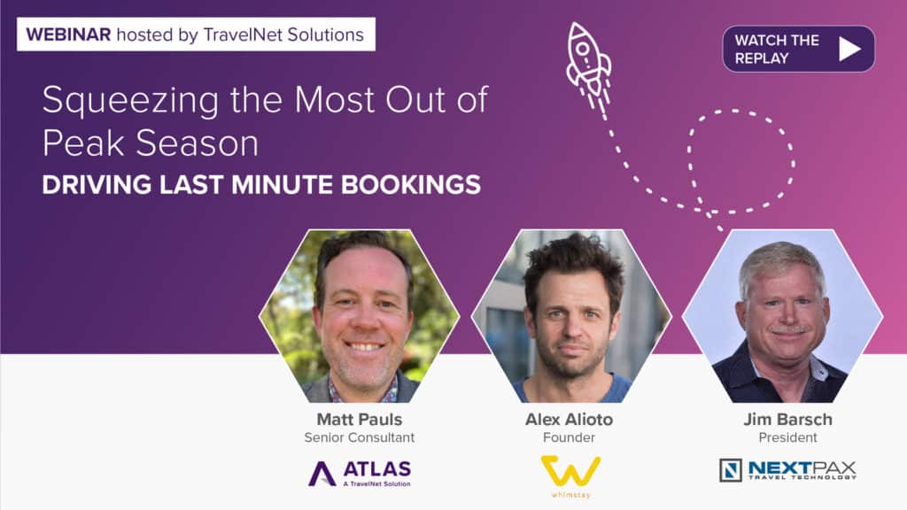 Squeezing the Most out of Peak Season: Driving Last-Minute Bookings